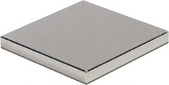 Mag-Mate - 1-1/2" Long x 1-1/2" Wide x 1/8" High, 61 Poles, Rectangular Neodymium Rare Earth Holding Magnet - 43.2 Lb Average & 86.4 Lb Max Pull Force, 180°F Max Operating Temp - Exact Tooling