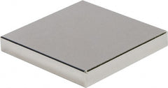 Mag-Mate - 1" Long x 1" Wide x 1/8" High, 24 Poles, Rectangular Neodymium Rare Earth Holding Magnet - 20 Lb Average & 39.8 Lb Max Pull Force, 180°F Max Operating Temp - Exact Tooling