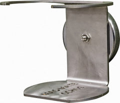 Mag-Mate - 82 Lb Max Pull Force, 3/8" Overall Height, 2-5/8" Diam, Ceramic Cup Magnet - Magnetic Style, 3-1/4" Clamp Opening, Chrome Plated - Exact Tooling