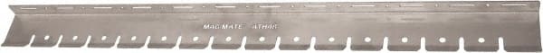 Mag-Mate - 4" Projection, 302 Stainless Steel Air Tool Holder Rack - 48" OAL - Exact Tooling