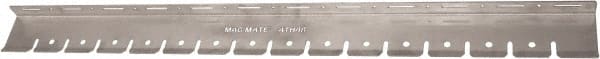 Mag-Mate - 4" Projection, 302 Stainless Steel Air Tool Holder Rack - 48" OAL - Exact Tooling