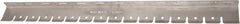 Mag-Mate - 4" Projection, 302 Stainless Steel Air Tool Holder Rack - 48" OAL - Exact Tooling