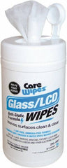 2XL - Pack of (6) 70-Sheet Cans Pre-Moistened Glass & Lens Wipes - Exact Tooling