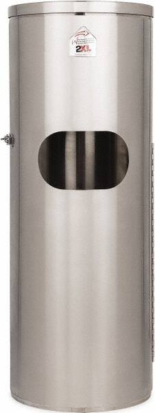 2XL - Silver Stainless Steel Manual Wipe Dispenser - Exact Tooling