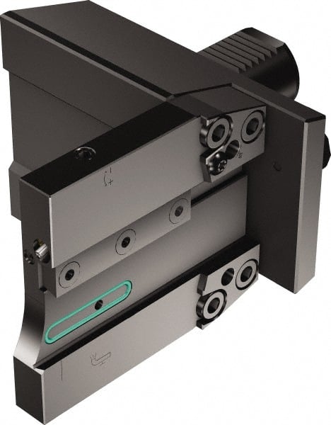 Sandvik Coromant - MZ40X;25L System Size, Modular Tool Holding System Adapter - 130mm Projection, 190mm OAL, Through Coolant - Exact Tooling