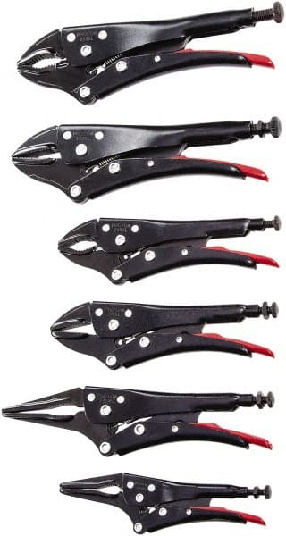 Proto - 6 Piece Locking Plier Set - Exact Tooling