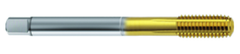 M22 x 1.50 Dia. - 6HX - 7 FL - Cobalt Semi-Bott Tap-TiN FORM-C DIN 374 - Exact Tooling