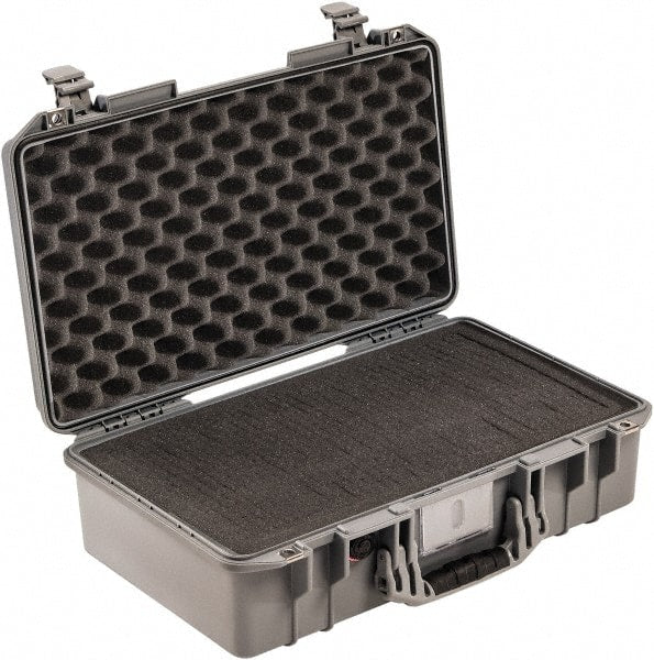 Pelican Products, Inc. - 13-31/32" Wide x 7-31/64" High, Aircase w/Foam - Silver - Exact Tooling