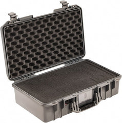 Pelican Products, Inc. - 13-31/32" Wide x 7-31/64" High, Aircase w/Foam - Silver - Exact Tooling