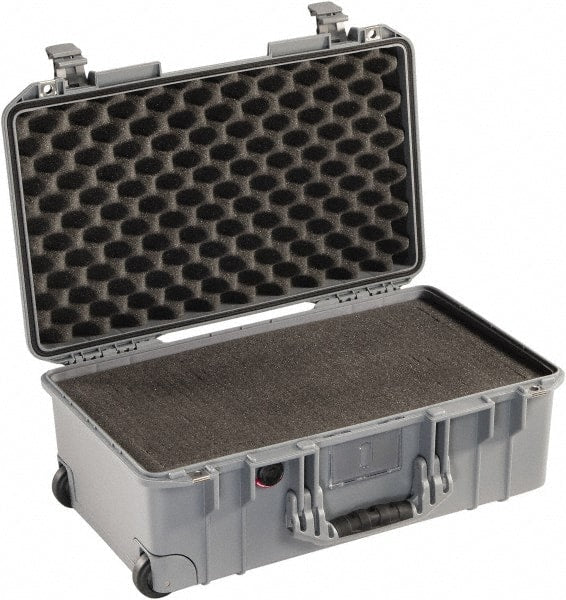 Pelican Products, Inc. - 13-31/32" Wide x 8-63/64" High, Aircase w/Foam - Silver - Exact Tooling