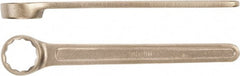 Ampco - 20mm 12 Point Box Wrench - Single End, Aluminum Bronze, Plain Finish - Exact Tooling