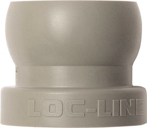 Loc-Line - 3/4" Hose Inside Diam, Coolant Hose Fixed Mount - for Use with Loc-Line Modular Hose System, 20 Pieces - Exact Tooling