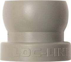 Loc-Line - 3/4" Hose Inside Diam, Coolant Hose Fixed Mount - for Use with Loc-Line Modular Hose System, 20 Pieces - Exact Tooling
