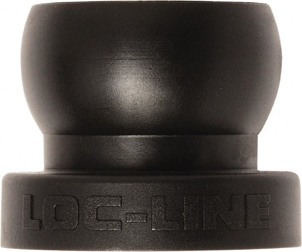 Loc-Line - 1/2" Hose Inside Diam, Coolant Hose Fixed Mount - for Use with Loc-Line Modular Hose System, 20 Pieces - Exact Tooling