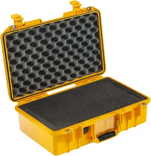 Pelican Products, Inc. - 12-51/64" Wide x 6-57/64" High, Aircase w/Foam - Yellow - Exact Tooling