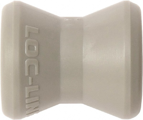 Loc-Line - 20 Piece, 1/4" Hose ID, Female to Female Coolant Hose Double Socket - 1/4" Unthreaded, For Loc-Line Modular Hose Systems - Exact Tooling