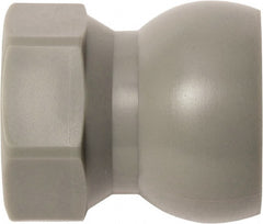 Loc-Line - 20 Piece, 1/2" Hose ID, Female to Male Coolant Hose SAE Flare Nut Adapter - 3/8" Pipe Thread, For Loc-Line Modular Hose Systems - Exact Tooling