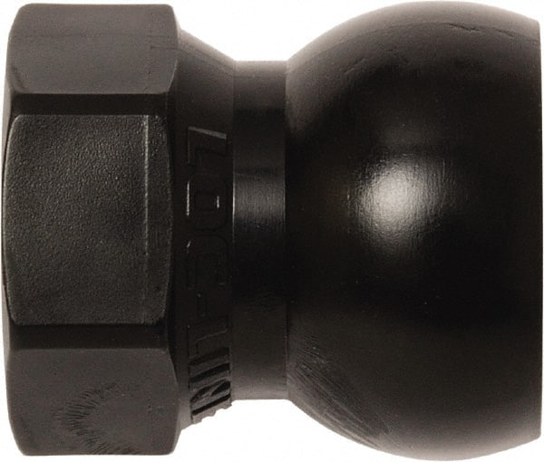 Loc-Line - 20 Piece, 1/2" Hose ID, Female to Male Coolant Hose SAE Flare Nut Adapter - 3/8" Pipe Thread, For Loc-Line Modular Hose Systems - Exact Tooling