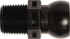 Loc-Line - 50 Piece, 3/8" Hose ID, Male to Female Coolant Hose Connector - 3/8" NPT, For Loc-Line Modular Hose Systems - Exact Tooling