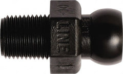 Loc-Line - 50 Piece, 1/8" Hose ID, Male to Female Coolant Hose Connector - 1/8" BSPT, For Loc-Line Modular Hose Systems - Exact Tooling