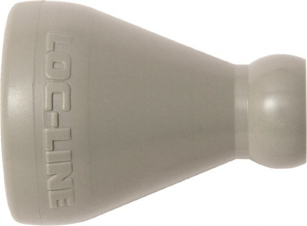 Loc-Line - 20 Piece, 1/4" Hose ID, Female to Male Coolant Hose Reducer Adapter - Unthreaded, For Loc-Line Modular Hose Systems - Exact Tooling