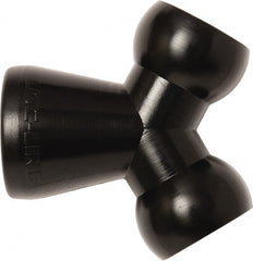Loc-Line - 1/2" Hose Inside Diam, Coolant Hose Y-Fitting - For Use with Loc-Line Modular Hose System, 20 Pieces - Exact Tooling