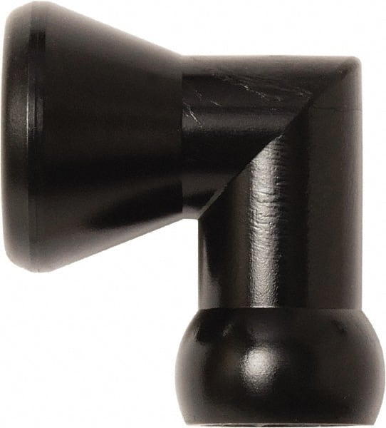 Loc-Line - 1/4" Hose Inside Diam, Coolant Hose Elbow - For Use with Loc-Line Modular Hose System, 20 Pieces - Exact Tooling