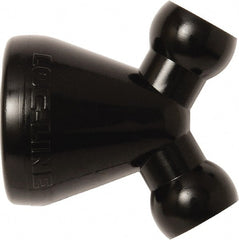 Loc-Line - 1/4" Hose Inside Diam, Coolant Hose Y-Reducer - For Use with Loc-Line Modular Hose System, 20 Pieces - Exact Tooling