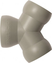 Loc-Line - 3/4" Hose Inside Diam, Coolant Hose Y-Fitting - For Use with Loc-Line Modular Hose System, 20 Pieces - Exact Tooling
