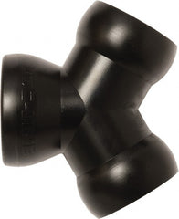 Loc-Line - 3/4" Hose Inside Diam, Coolant Hose Y-Fitting - For Use with Loc-Line Modular Hose System, 20 Pieces - Exact Tooling