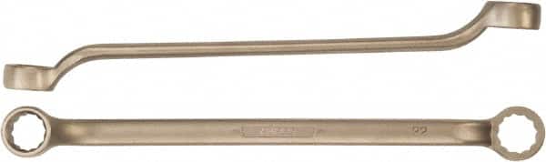 Ampco - 36mm x 41mm 12 Point Box Wrench - Double End, Aluminum Bronze, Plain Finish - Exact Tooling