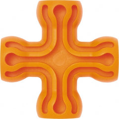 Loc-Line - 1/2" Hose Inside Diam, Coolant Hose 4-Way Cross - For Use with Loc-Line Modular Hose System, 20 Pieces - Exact Tooling