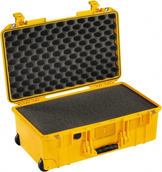 Pelican Products, Inc. - 13-31/32" Wide x 8-63/64" High, Aircase w/Foam - Yellow - Exact Tooling