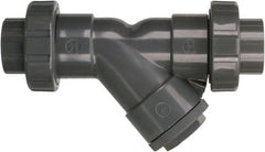 Hayward - 1/2" Pipe, True Union Threaded Ends, PVC Y-Strainer - 150 psi Pressure Rating - Exact Tooling