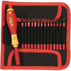 Wiha - Interchangeable Bit Screwdriver Handle - Phillips, Torx & Square Tip - Exact Tooling
