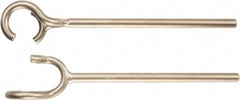 Ampco - 1 Piece Valve Wheel Wrench - 1-7/8 Inch Capacity - Exact Tooling