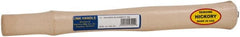 Made in USA - 14" Long Replacement Handle for Blacksmith Hammers - 1-3/16" Eye Length x 11/16" Eye Width, Hickory, Material Grade Type A - Exact Tooling