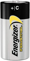 Energizer - Size C, Alkaline, 72 Pack, Standard Battery - 1.5 Volts, Flat Terminal, LR14, ANSI, IEC Regulated - Exact Tooling