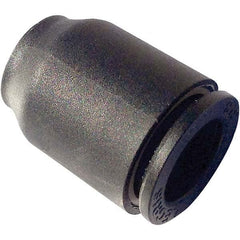 Legris - Plastic Push-To-Connect Tube Fittings Type: End Cap Tube Outside Diameter (Inch): 3/8 - Exact Tooling
