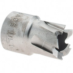 Hougen - 29/64" Diam x 1/4" Deep High Speed Steel Annular Cutter - Exact Tooling