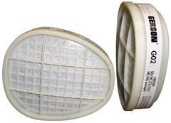Gerson - White Cartridge - Series Signature Select, Protects Against Acid Gas - Exact Tooling