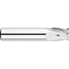 3/4 Dia. x 3 Overall Length 4-Flute Square End Solid Carbide SE End Mill-Round Shank-Center Cut-Uncoated - Exact Tooling