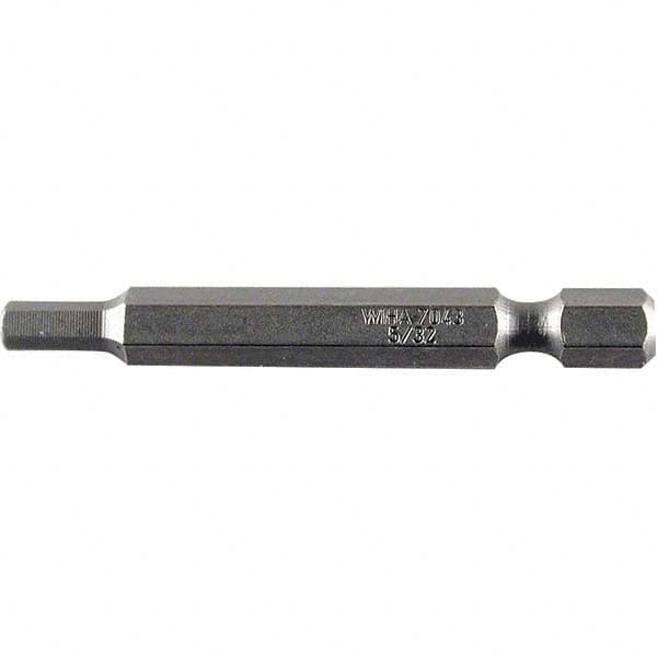 Wiha - 4mm Power Bit - 2-3/4" OAL - Exact Tooling
