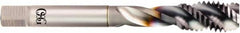 OSG - 5/8-18 UNF 3 Flute 2B Modified Bottoming Spiral Flute Tap - Powdered Metal, TiCN Finish, 100mm OAL, Right Hand Flute, Right Hand Thread, H5, Series 16505 - Exact Tooling