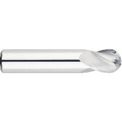 5/16" Dia. - 2" OAL - Solid CBD - Bright - Ball Nose SE EM - 4 FL - Exact Tooling