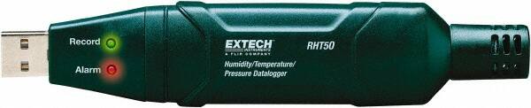 Extech - -40 to 158°F, 0 to 100% Humidity Range, Temp, Pressure Recorder - Exact Tooling