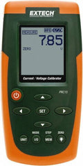Extech - 0 VDC to 20 VDC, Current Calibrator - LCD Display, +/-0.01% Basic DC Accuracy, AA Power Supply - Exact Tooling