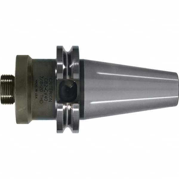 Criterion - Boring Head Arbors, Shanks & Adapters Shank Type: Modular Connection Mount Type: Threaded Mount - Exact Tooling