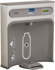 Halsey Taylor - 8 GPH Cooling Capacity Retro Fit Water Cooler & Fountain - Retro-Fit Bottle Filling Station, 20 to 105 psi, 0.20 hp, Stainless Steel - Exact Tooling
