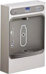 ELKAY - 8 GPH Cooling Capacity Surface Mount Water Cooler & Fountain - Bottle Filling, 20 to 105 psi, 0.20 hp, Stainless Steel - Exact Tooling